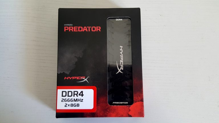 Kingston Hyperx Predator DDR4 2666 MHz 2x8 Go