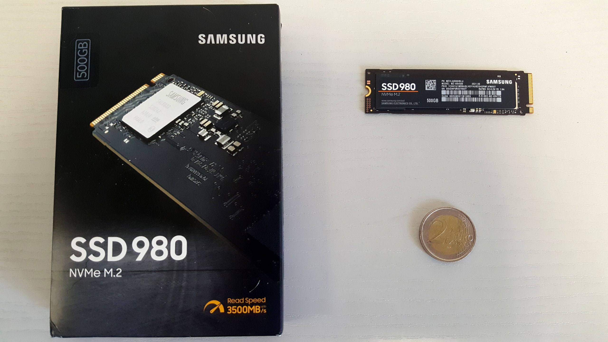 Samsung 980 Pro 500 Go SSD Sun Valley Systems