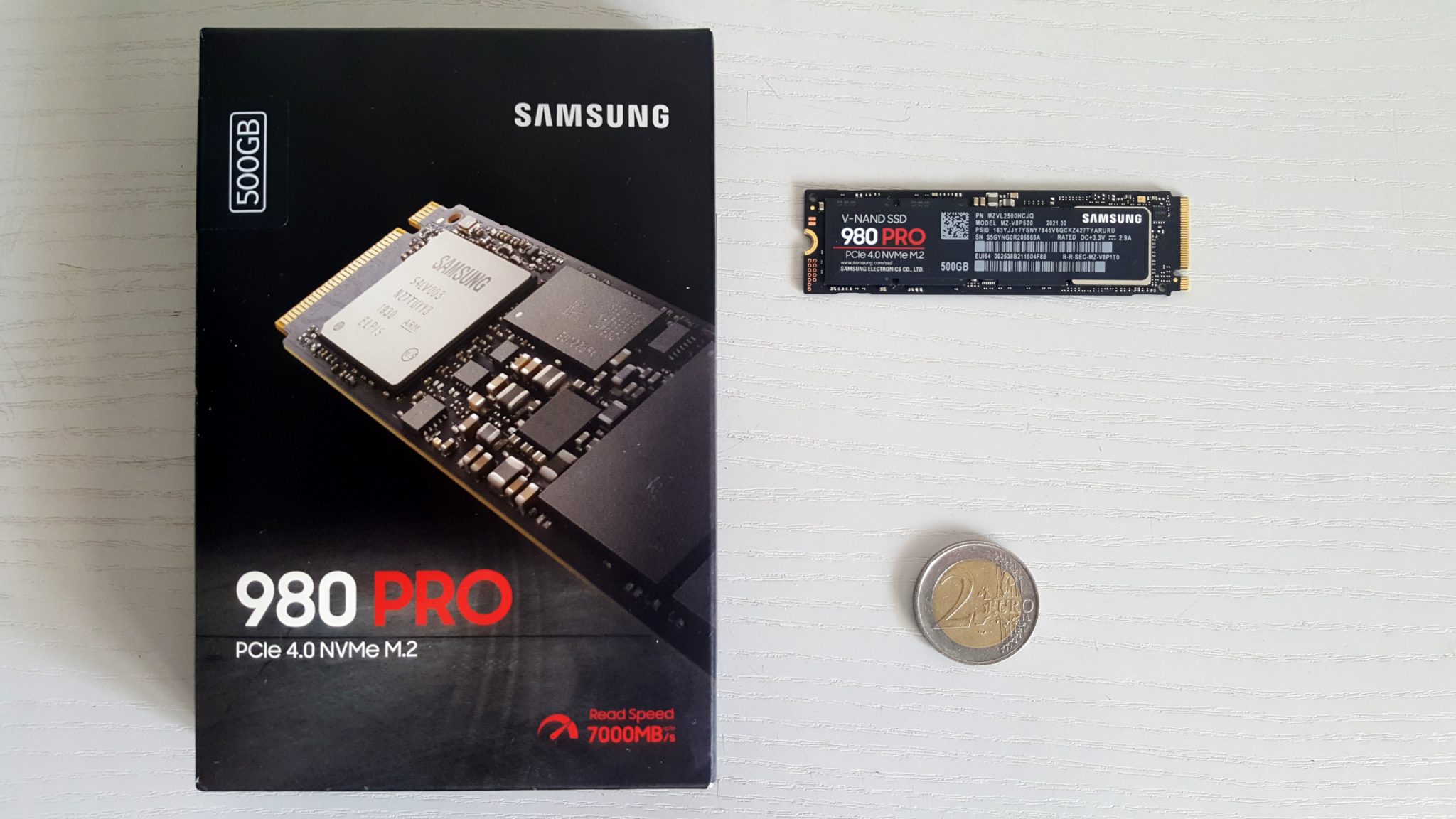 Samsung 980 Pro 500 Go SSD Sun Valley Systems